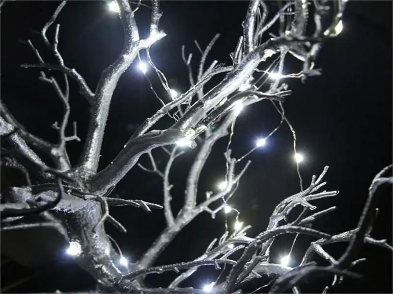 10m 100 White LED Outdoor Fairy Garden Party Mini Miniature Festoon Xmas Lights - image 5 | Free standard UK delivery included | Discount Quality Products