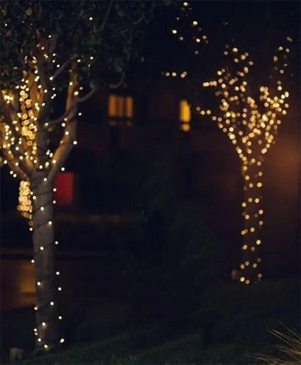 10m 100 White LED Outdoor Fairy Garden Party Mini Miniature Festoon Xmas Lights - image 7 | Free standard UK delivery included | Discount Quality Products