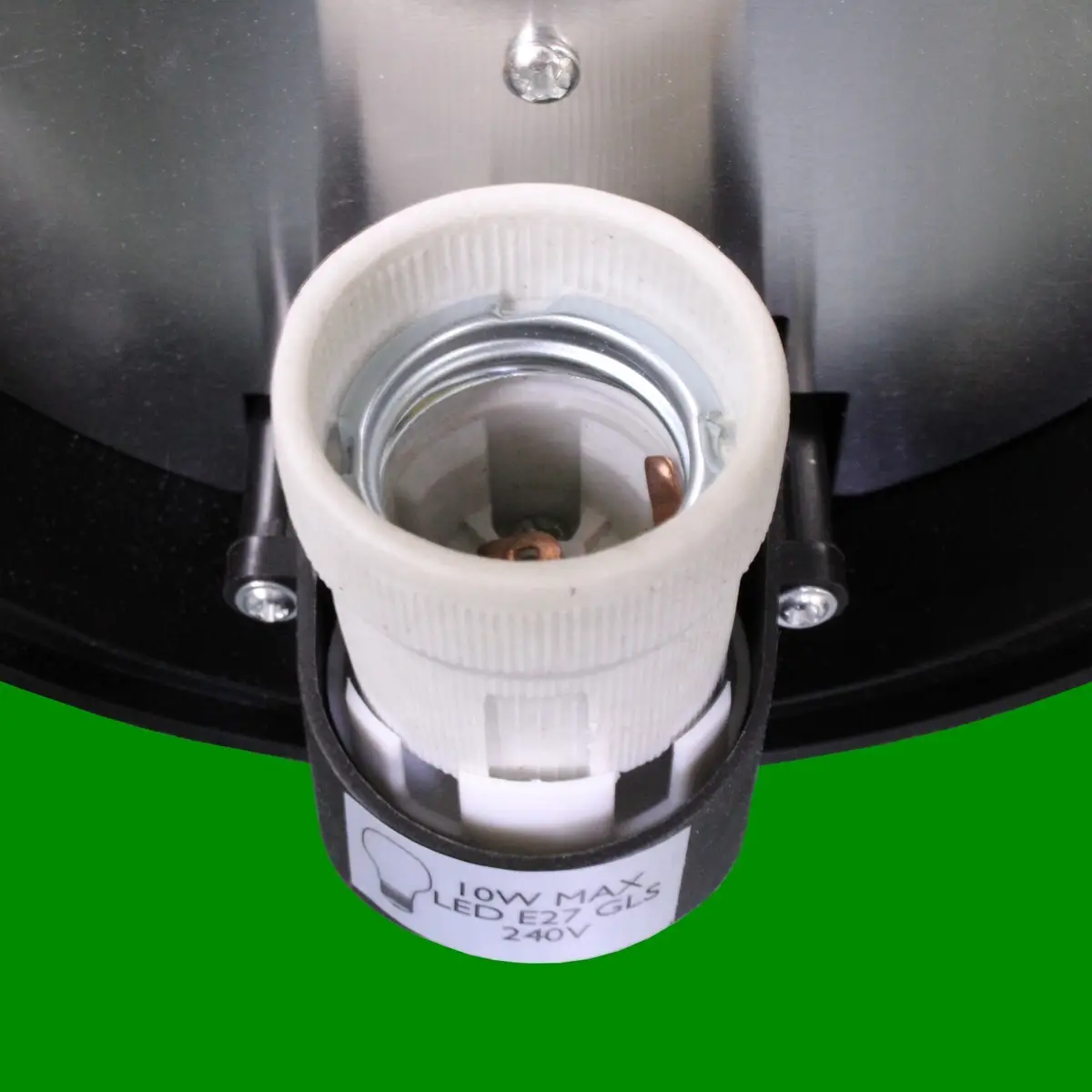1x Black Outdoor Bulkhead Light Fitting with Opal Glass, E27, IP44, Max 10W LED - image 6 | Free standard UK delivery included | Discount Quality Products
