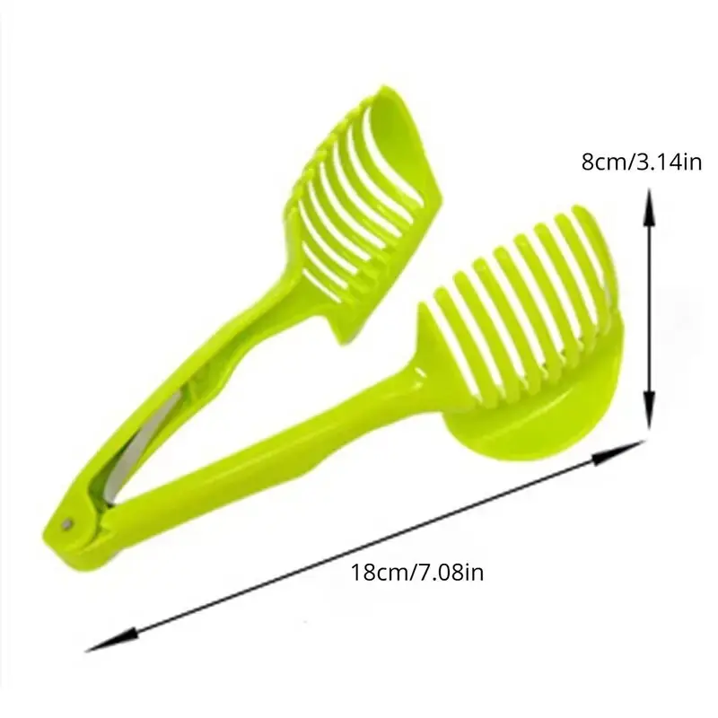 Kitchen Fruit Tomato Clip Holder Slicer Vegetable Lemon Potato Onion Cutter Tool - image 8 | Free standard UK delivery included | Discount Quality Products