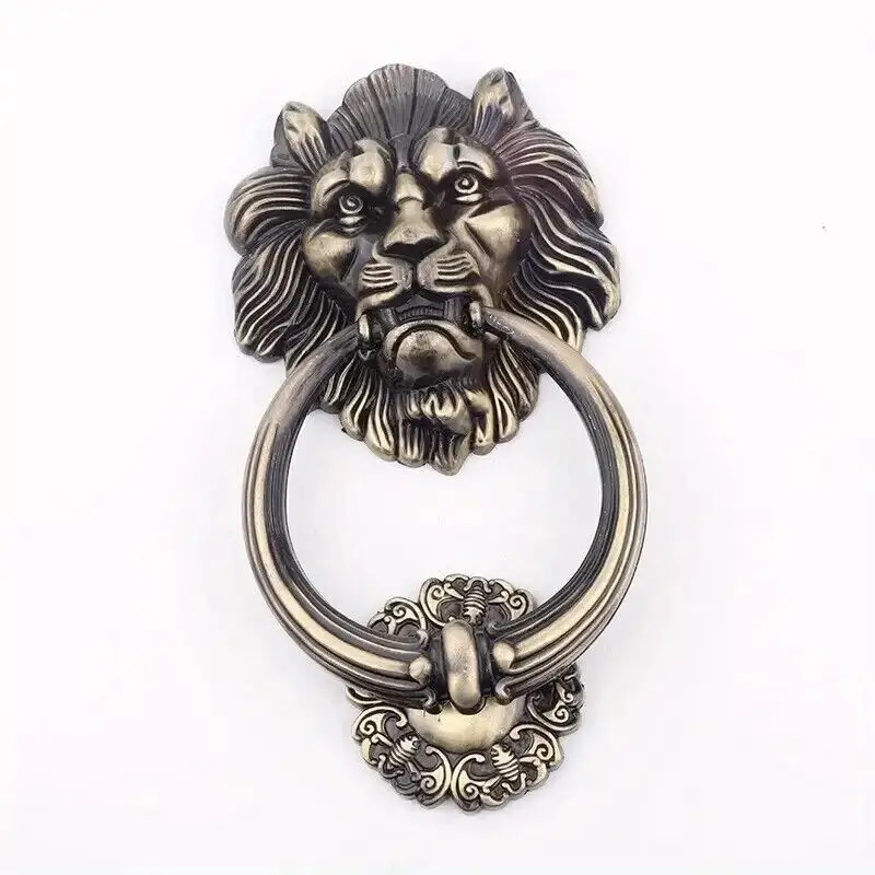 200mm Large Antique Lion Door Knocker Lionhead Door Knockers Lions Home Decor