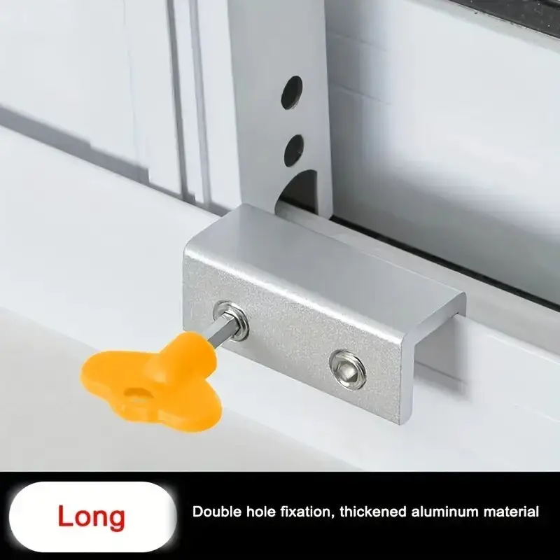 2x Aluminum Alloy Window Lock Stopper, Secure Your Home And Protect Your Family - image 6 | Free standard UK delivery included | Discount Quality Products