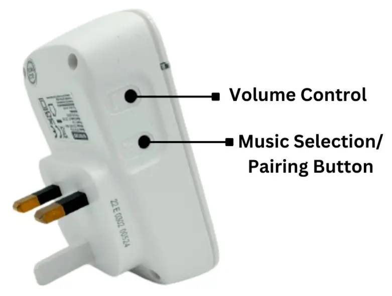Wireless Plug In Door Bell Chime Cable Free 150 Metre Range 32 Melodies White - image 3 | Free standard UK delivery included | Discount Quality Products
