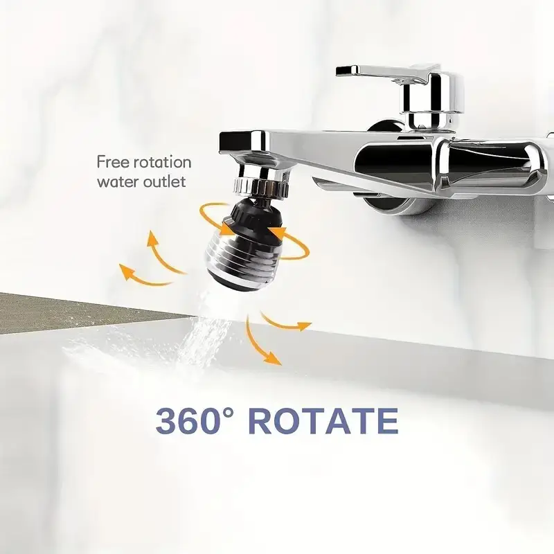 1x 360° Rotating Water Faucet Aerator Diffuser Faucet Nozzle Filter Adapter - image 4 | Free standard UK delivery included | Discount Quality Products