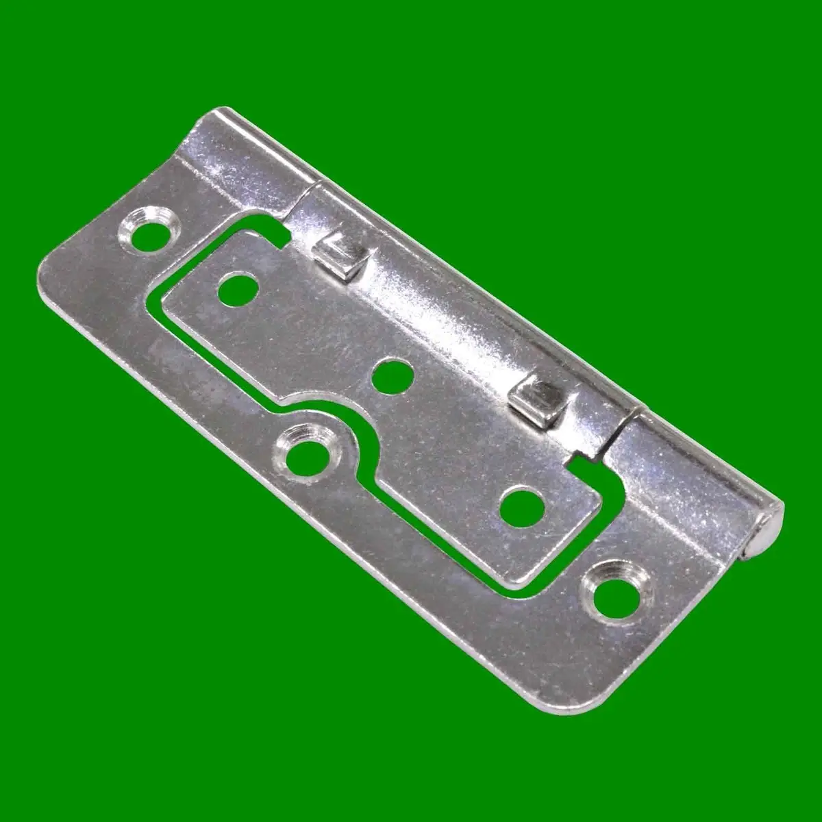 2x 102mm x 41mm 4" Inch BZP Hurlinge Fixed Pin Mild Steel Flush Door Butt Hinge - image 3 | Free standard UK delivery included | Discount Quality Products