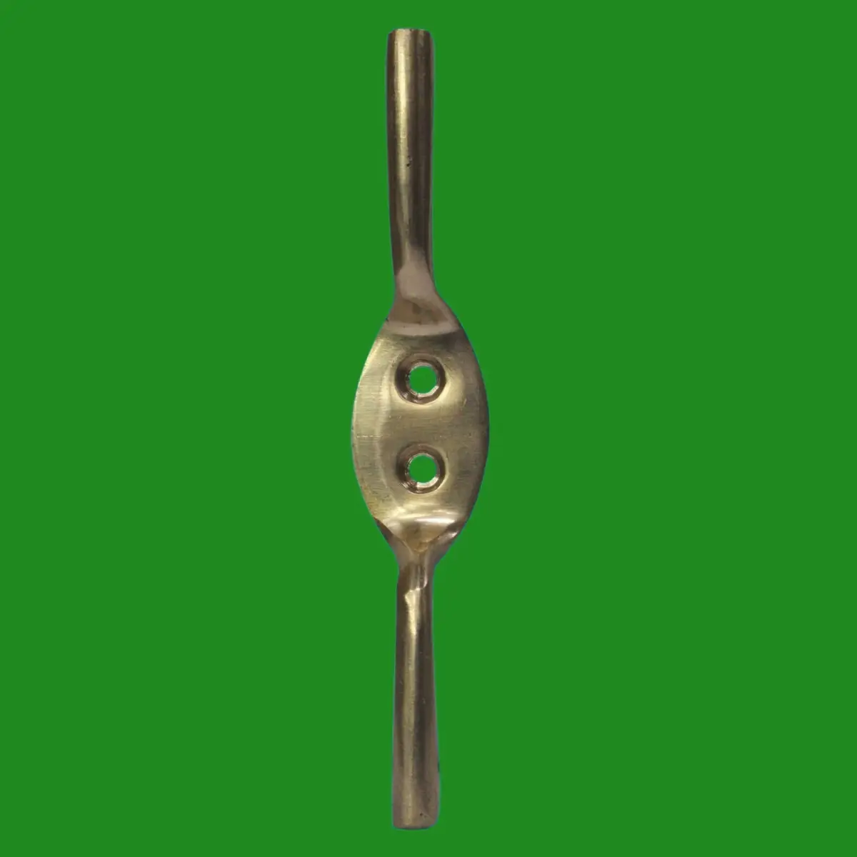 10x 100mm (4" Inch) Solid Brass Cleat Hook, Flag Pole Rope Halyard Washing Line - image 3 | Free standard UK delivery included | Discount Quality Products