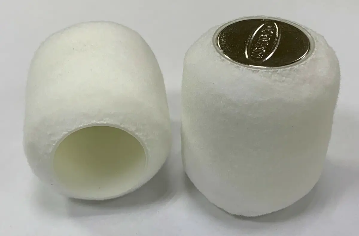2x Monarch Wall &amp; Trims 75mm 3" Roller Sleeve Reuse Long Pile Oil or Water Paint