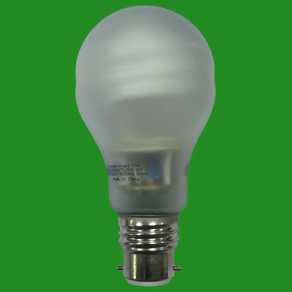 4x 11W (=60W) GE GLS CFL Light Bulb Low Energy Power Saving Globe BC B22 Lamp - image 2 | Free standard UK delivery included | Discount Quality Products