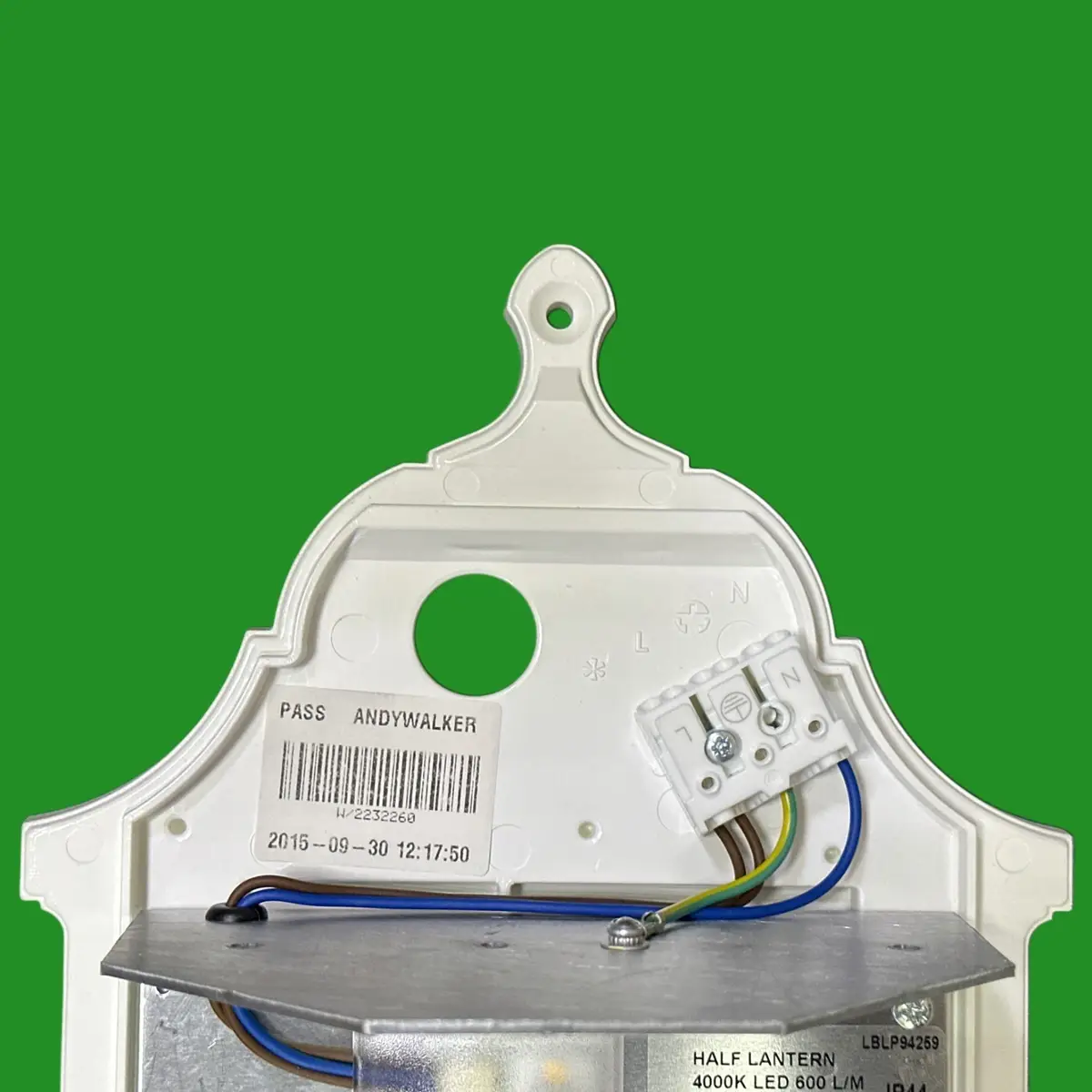 ASD 7.4W LED White Half Lantern Outside Security Wall Light HL/WK4LED600 4000K - image 4 | Free standard UK delivery included | Discount Quality Products