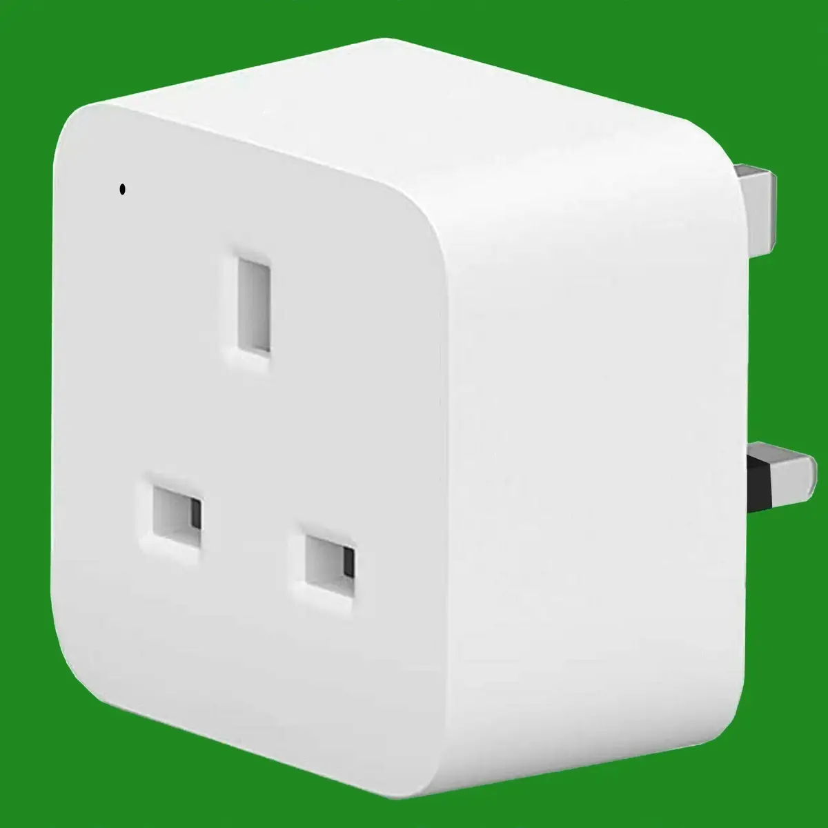 1 Gang Smart WIFI Plug Adaptor APP Voice Control Amazon Alexa/Google White