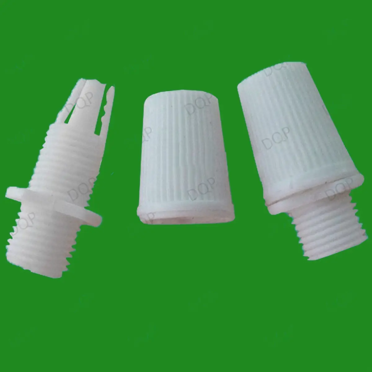 4x White M10 Thread Cable Wire Cord Grip For Pendant Light Sockets, Lamp Fitting