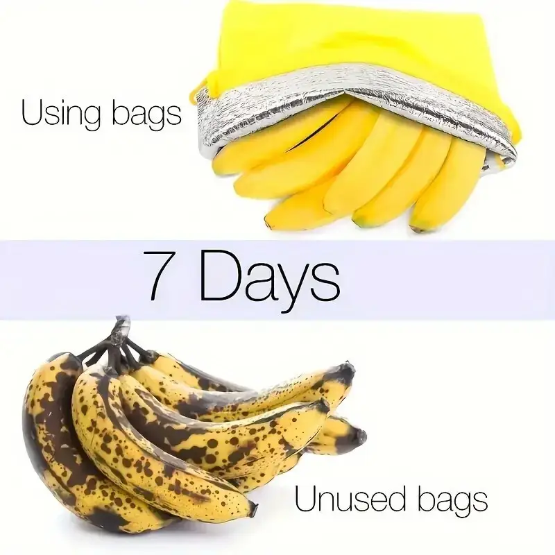 1x Banana Storage Bag, Fruit Preservation, Prevent Early Ripening, Fruit Storage - image 2 | Free standard UK delivery included | Discount Quality Products