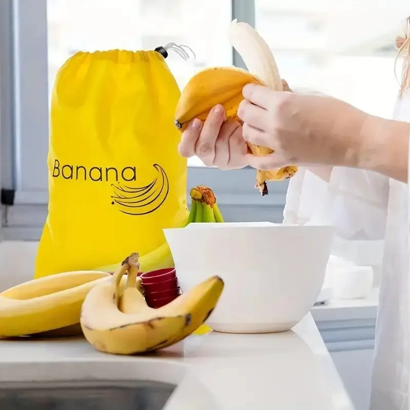1x Banana Storage Bag, Fruit Preservation, Prevent Early Ripening, Fruit Storage - image 6 | Free standard UK delivery included | Discount Quality Products