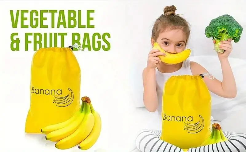 1x Banana Storage Bag, Fruit Preservation, Prevent Early Ripening, Fruit Storage - image 8 | Free standard UK delivery included | Discount Quality Products