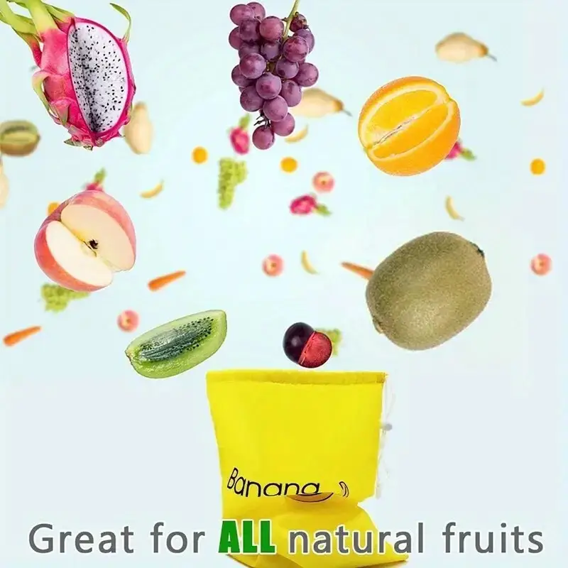 1x Banana Storage Bag, Fruit Preservation, Prevent Early Ripening, Fruit Storage - image 10 | Free standard UK delivery included | Discount Quality Products