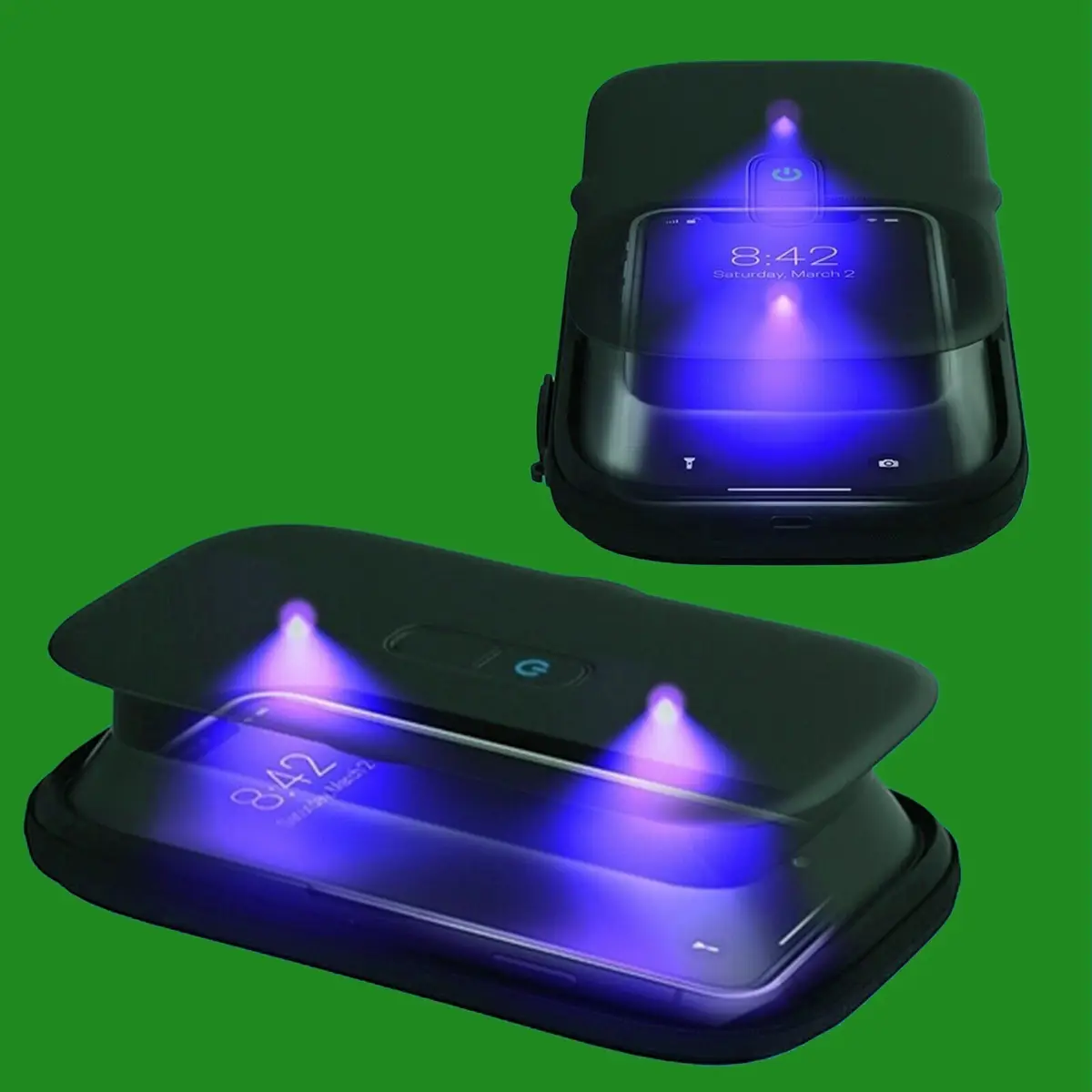 Portable UV Mobile Phone Sanitiser, Smartphone, Kills 99.9% Bacteria &amp; Viruses