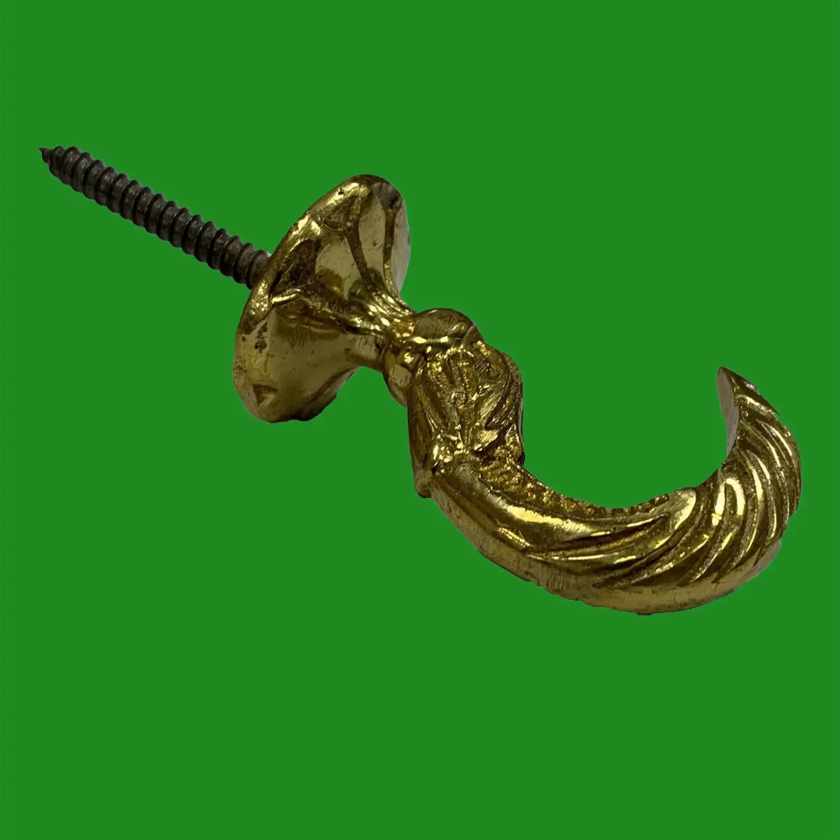 1x Solid Brass Egyptian Curtain Tieback Holders/Hooks - image 3 | Free standard UK delivery included | Discount Quality Products