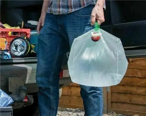 20L Collapsible Water Carrier Storage Container With Tap Gardening Camping Hiker - image 4 | Free standard UK delivery included | Discount Quality Products