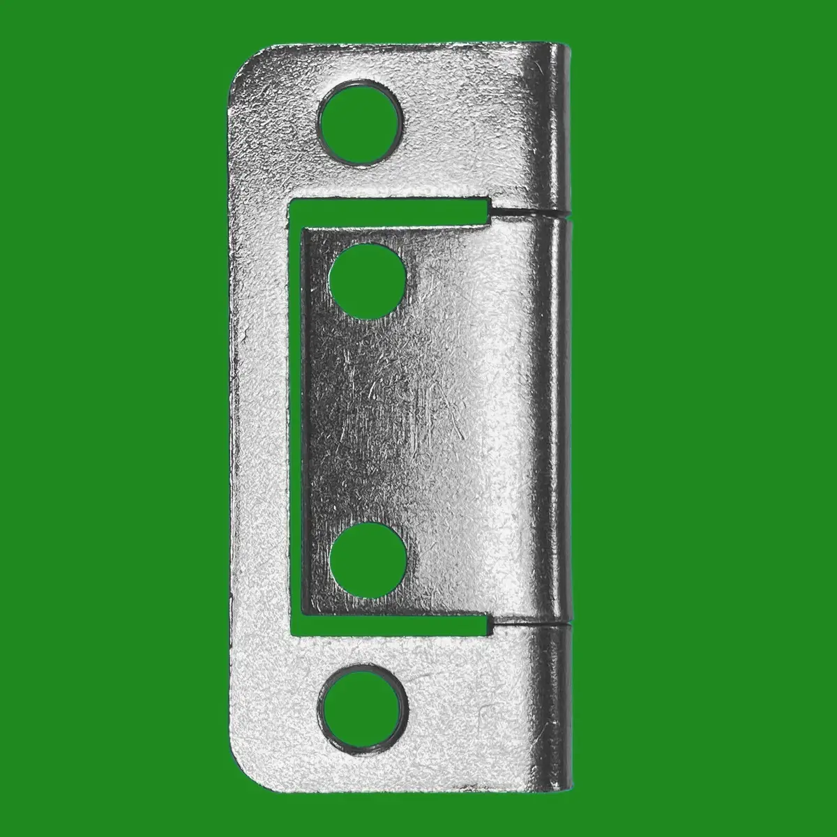 8x 2" 50mm x 24mm Semi Concealed Nickel Plated Flush Butt Hinge Cabinet Cupboard - image 3 | Free standard UK delivery included | Discount Quality Products