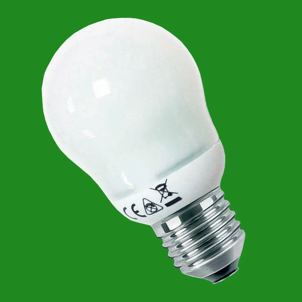 50x 7W EVEREADY Golf Light Bulb ES E27 CFL Energy Saving Lamp 3500K Lighting - image 2 | Free standard UK delivery included | Discount Quality Products