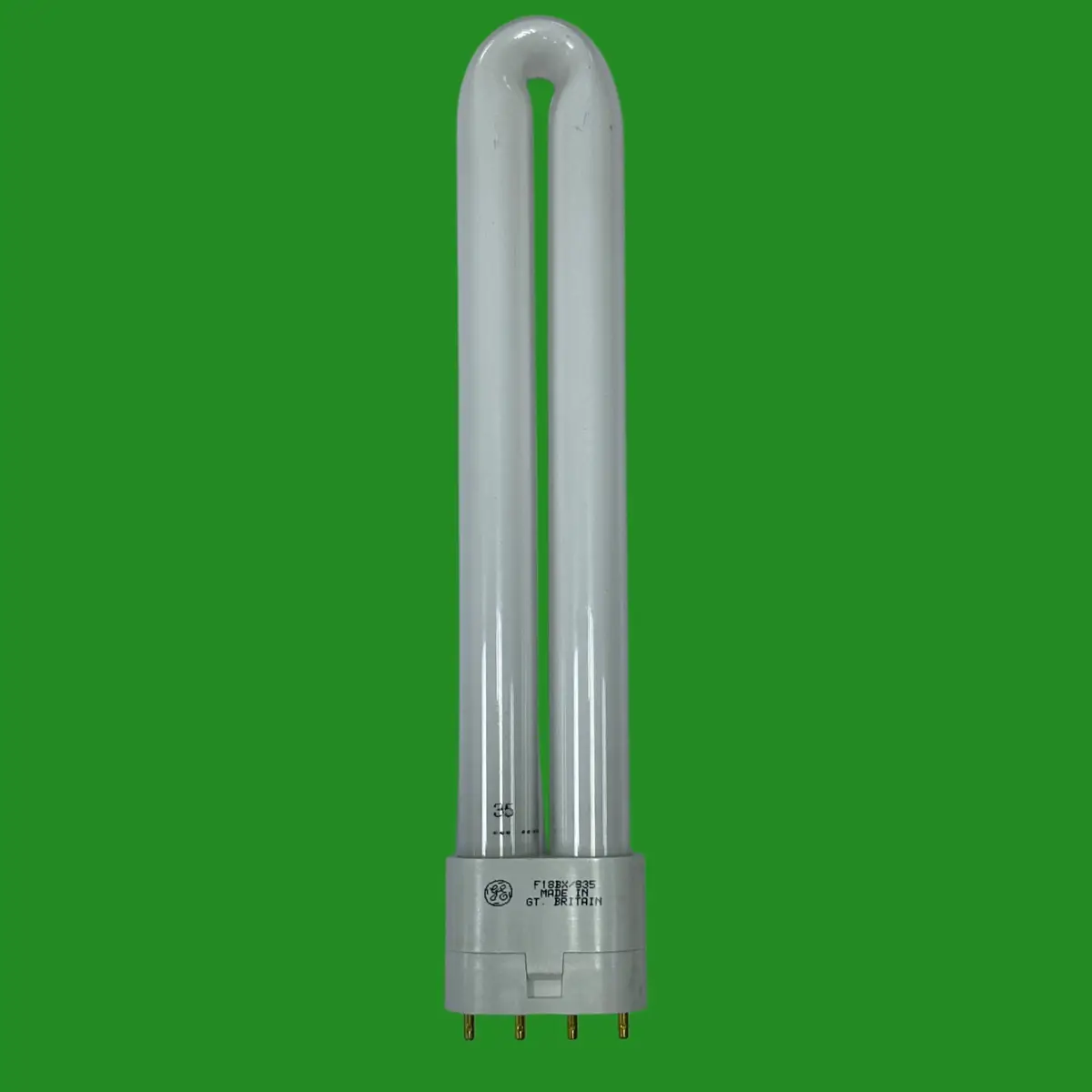 1x 18W GE Dimmable 2G11 Light Bulb 4 Pin PLL F18BX/835 CFL 3500K White Lamp - image 3 | Free standard UK delivery included | Discount Quality Products