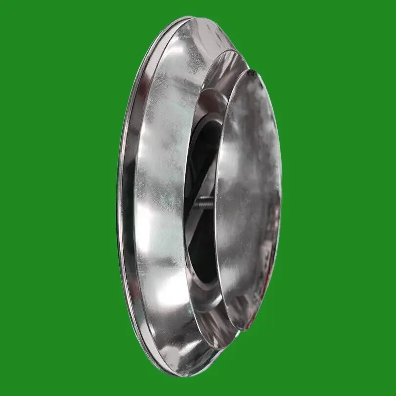 Stainless Steel Round Wall Ceiling Exhaust Extractor Air Vent Outlet 125mm/5" - image 2 | Free standard UK delivery included | Discount Quality Products