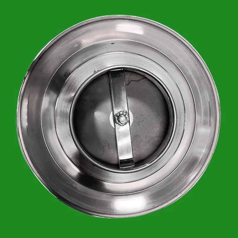 Stainless Steel Round Wall Ceiling Exhaust Extractor Air Vent Outlet 125mm/5" - image 4 | Free standard UK delivery included | Discount Quality Products