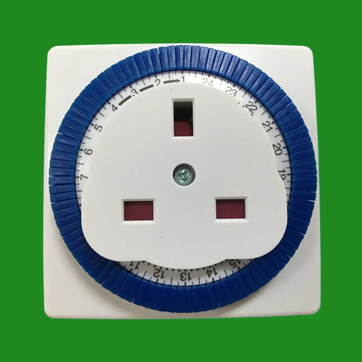 1x 24 Hour Programmable Segment Timer Switch On/Off Function UK Mains 3-pin Plug - image 2 | Free standard UK delivery included | Discount Quality Products