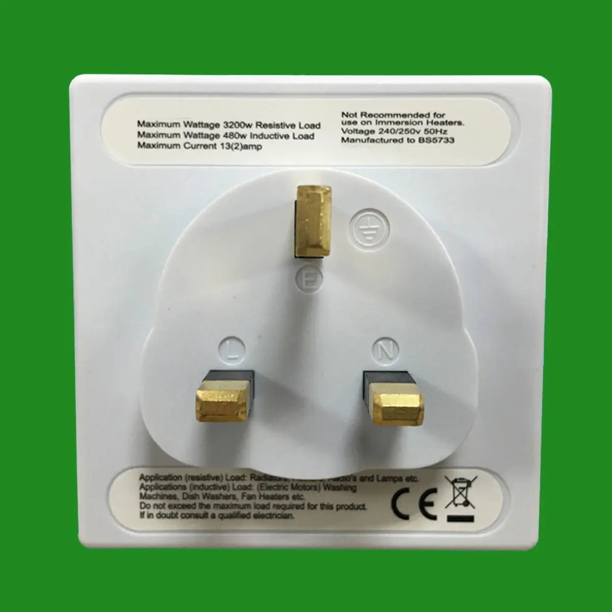 1x 24 Hour Programmable Segment Timer Switch On/Off Function UK Mains 3-pin Plug - image 3 | Free standard UK delivery included | Discount Quality Products
