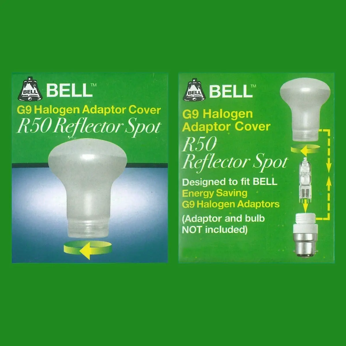 4x R50 Reflector Spot Decorative Cover Fitting for G9 Halogen Light Bulb Adaptor - image 3 | Free standard UK delivery included | Discount Quality Products
