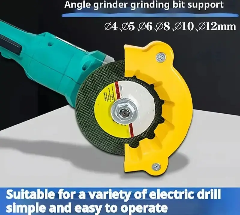 DIY Angle Grinder Drill Bit Sharpener Guide Easy-to-Use Polishing Tool Accessory - image 5 | Free standard UK delivery included | Discount Quality Products