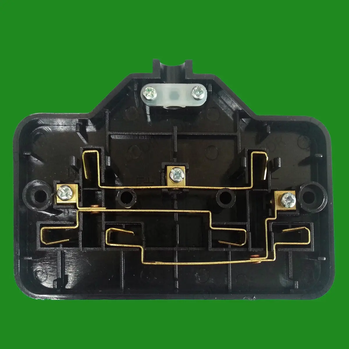 2x 2 Gang Heavy Duty Durable Black Mains Plug Extension Socket 13A 3 Core - image 2 | Free standard UK delivery included | Discount Quality Products