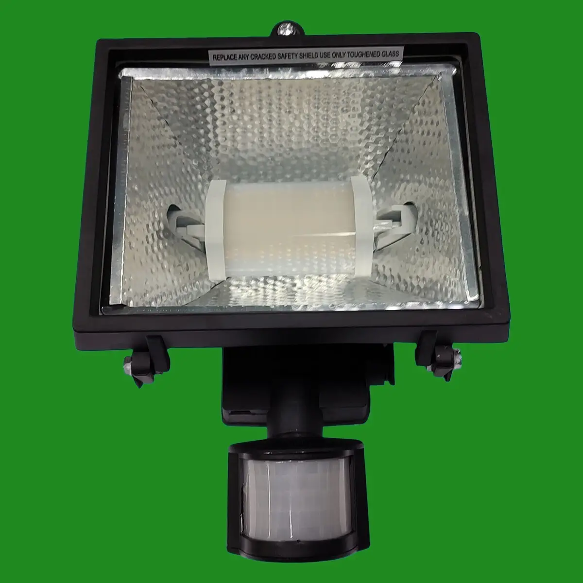 10.8W Replaceable LED J118 PIR Motion Sensor Floodlight Outdoor Lamp 54 LEDs R7S