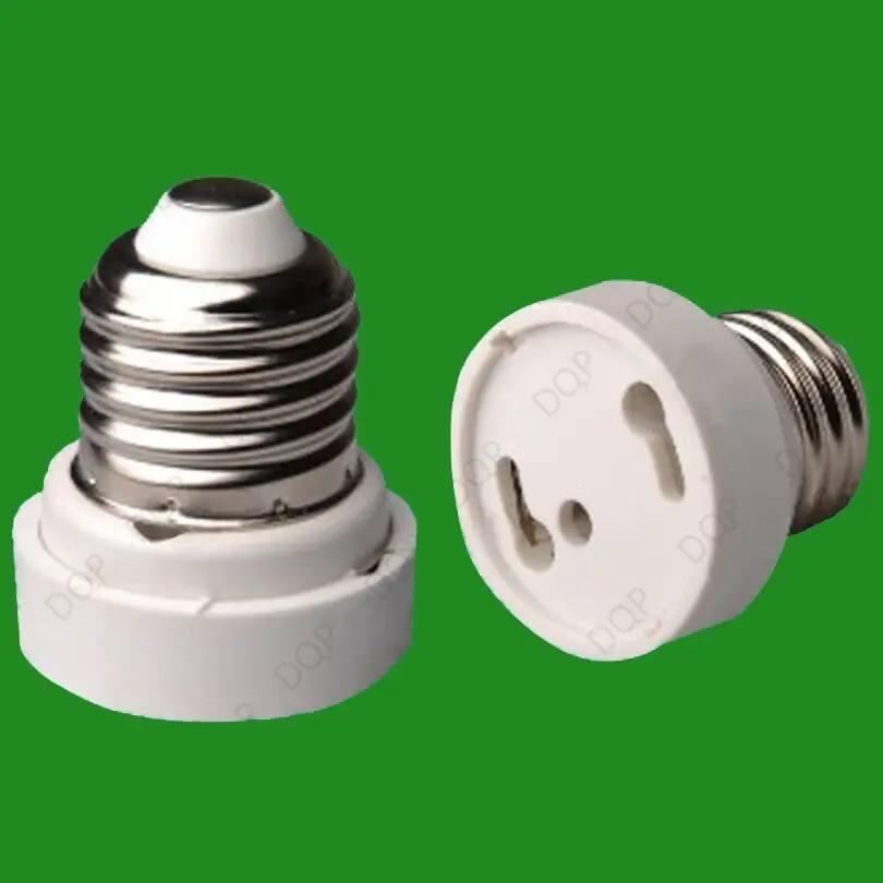 4x Edison Screw ES E27 To GU24 Light Bulb Adaptor Holder Converter Lamp Socket