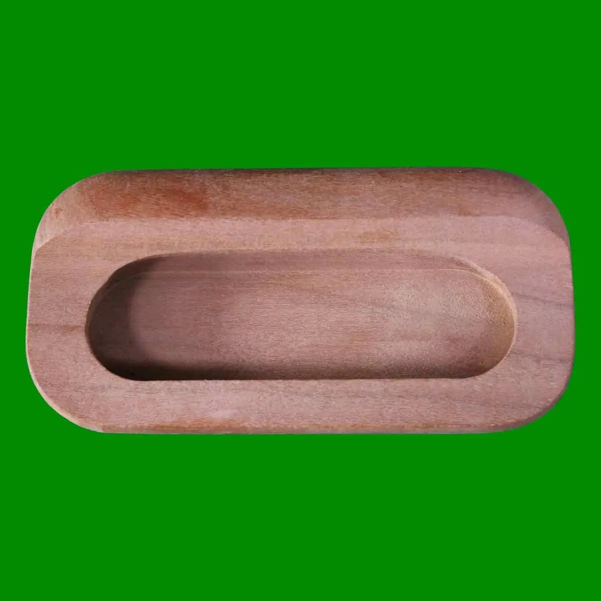 4x Wooden Cherry Oak Recessed Pull Handle 108mm, Cabinet Drawer Kitchen Cupboard - image 2 | Free standard UK delivery included | Discount Quality Products