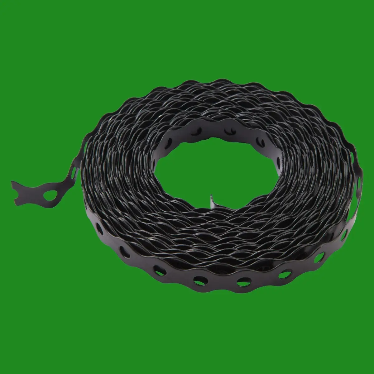 26mm x 10m All Purpose Black Fixing Band Secure Strapping Galvanised Steel Reel