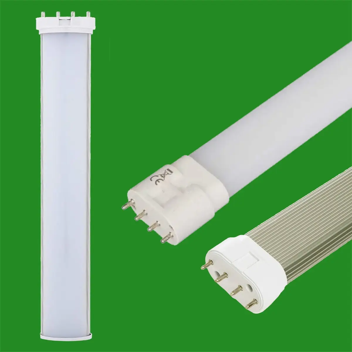 6x 18W (=40W) LED 2G11 4 Pin PLL 3000K Warm White 1620lm Light Bulb 542mm Lamp