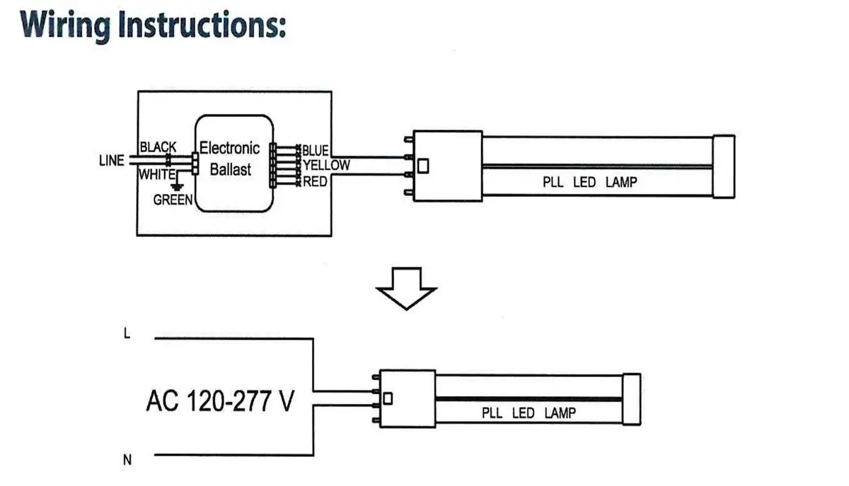 6x 18W (=40W) LED 2G11 4 Pin PLL 3000K Warm White 1620lm Light Bulb 542mm Lamp - image 2 | Free standard UK delivery included | Discount Quality Products