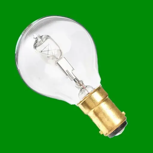 50x 20W (=25W) Halogen Dimmable Clear Golf B15 Light Bulb Lamp SBC Mini Globe - image 2 | Free standard UK delivery included | Discount Quality Products