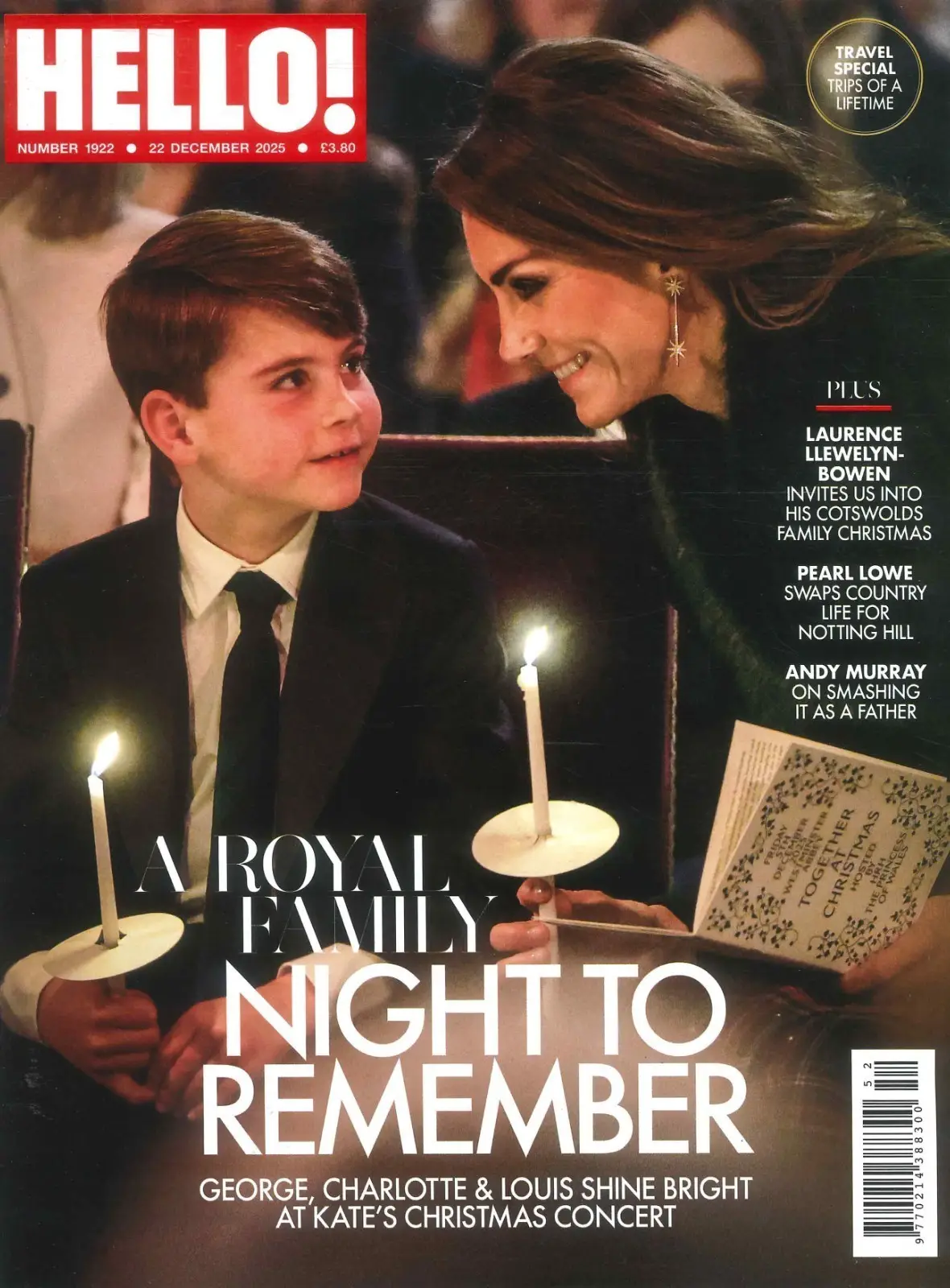 HELLO! Magazine: Princess Kate's Christmas Concert, Royal Family, Xmas, 22.12.25