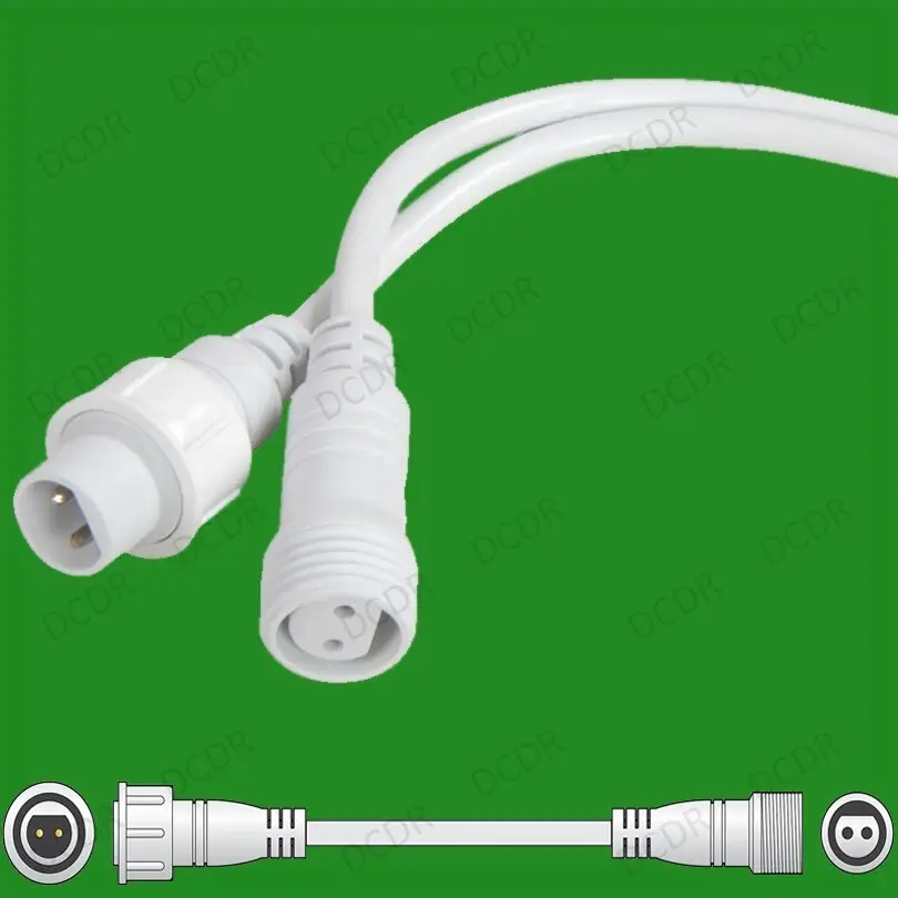 1m Interconnect H05RN-F Power Cable Extension Lead For Connecting LED Lights
