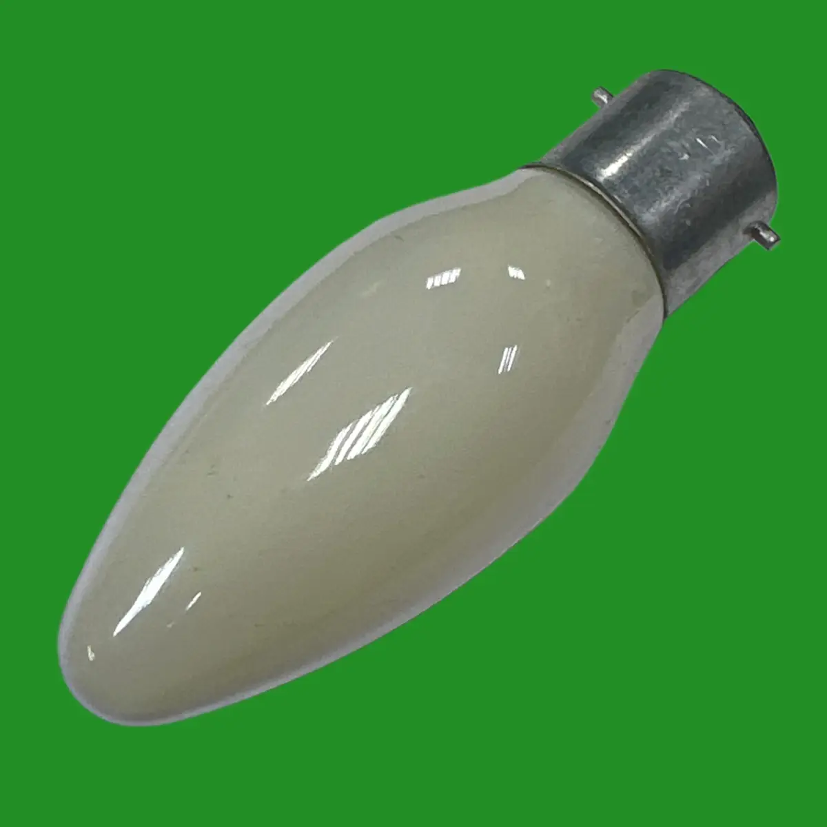 2x 40W Peach Candle Dimmable Filament Light Bulbs, B22, BC, Bayonet Cap Lamps - image 2 | Free standard UK delivery included | Discount Quality Products