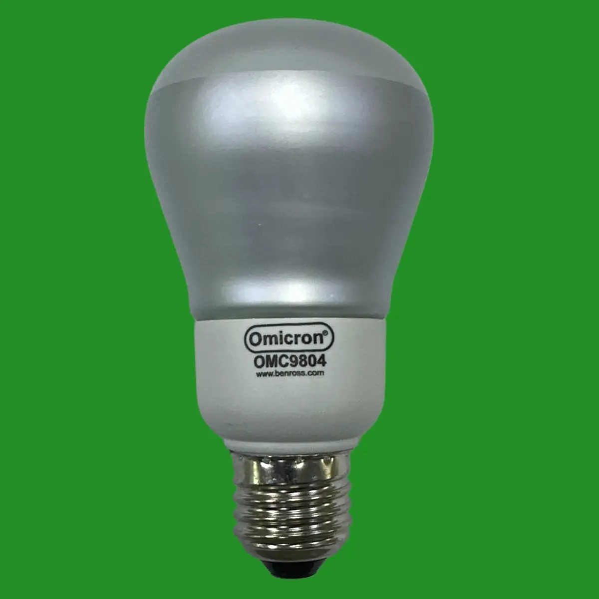 2x 9W (=50W) Omicron CFL R63 Low Energy Reflector Spot Light ES E27 Light Bulbs - image 3 | Free standard UK delivery included | Discount Quality Products