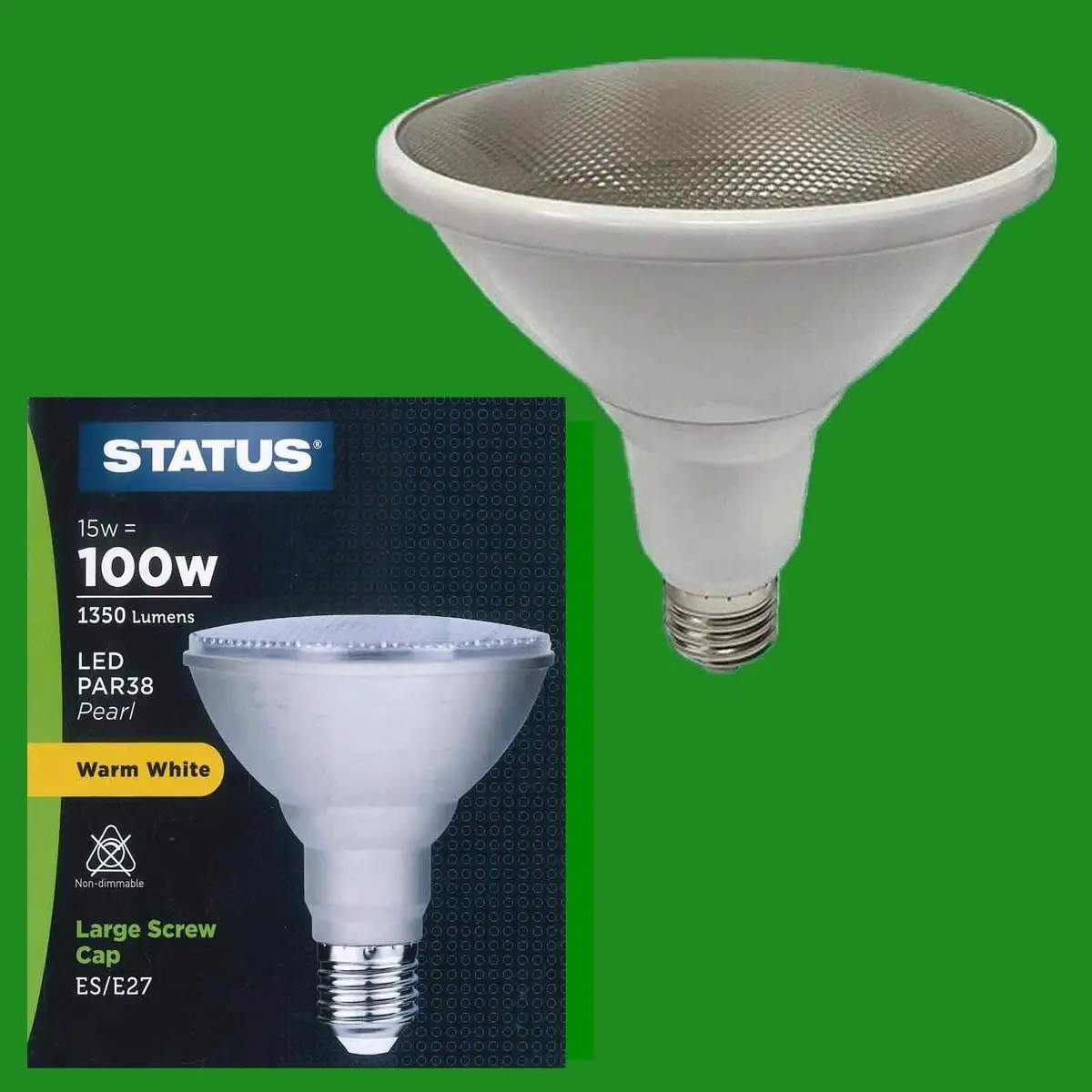 4x 15W (=100W) PAR38 LED Ultra Low Energy Spot Light Bulbs ES E27 Security Lamp
