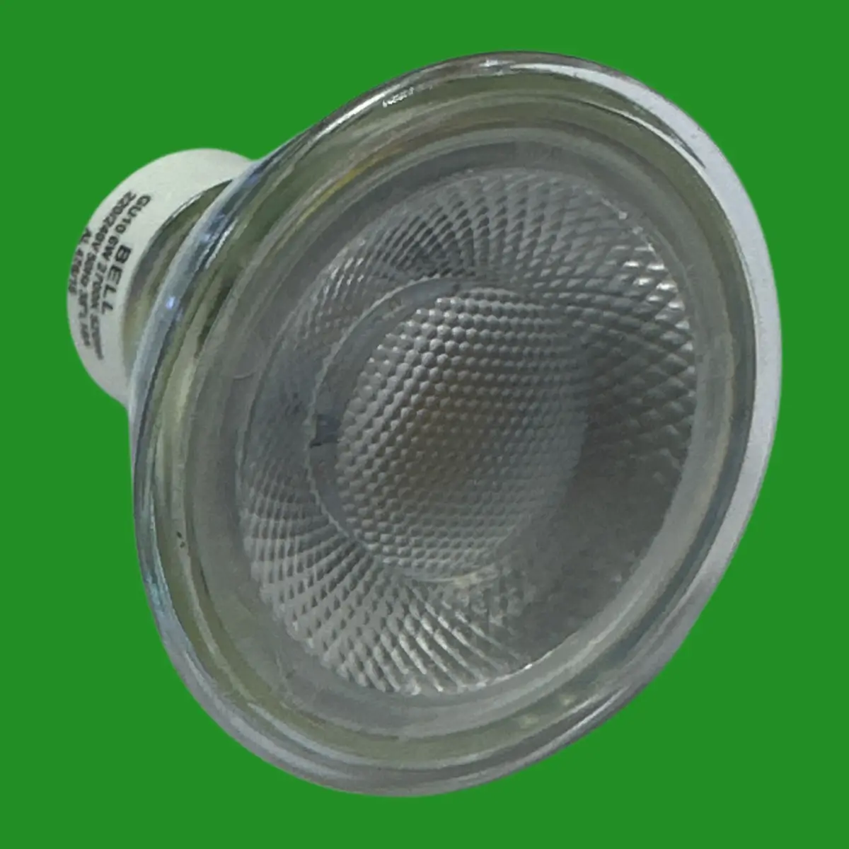 2x 6W (=75W) Bell LED GU10 Reflector Spot Light Bulb Lamp 2700K Halo Glass - image 4 | Free standard UK delivery included | Discount Quality Products