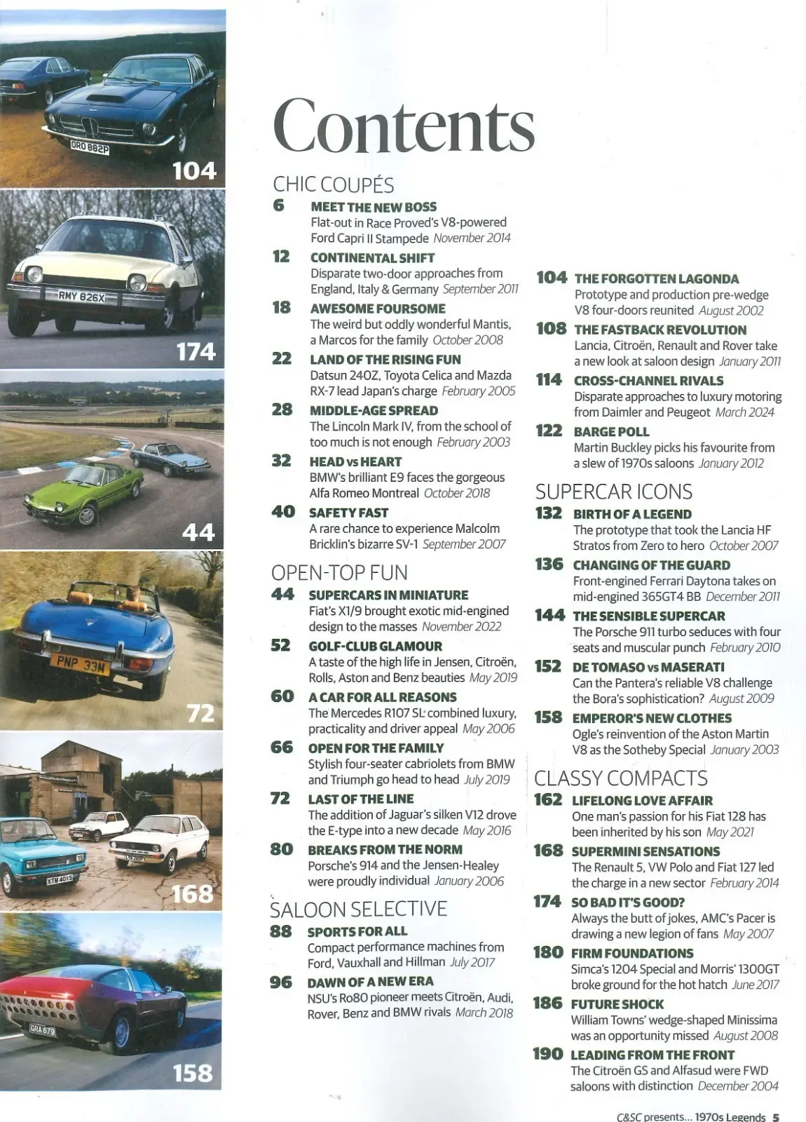 Classic & Sports Car Magazine: 1970s Legends Special Collectors Edition 2025 - image 3 | Free standard UK delivery included | Discount Quality Products