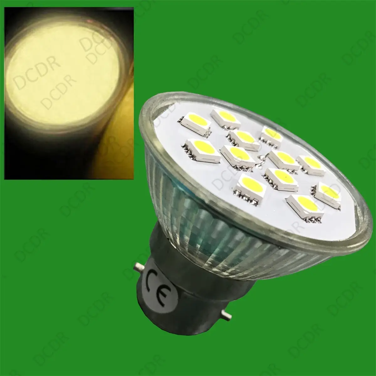 25x 3W LED Spot Light Bulb BC B22 Epistar SMD 5050 2700K Warm White Lamp