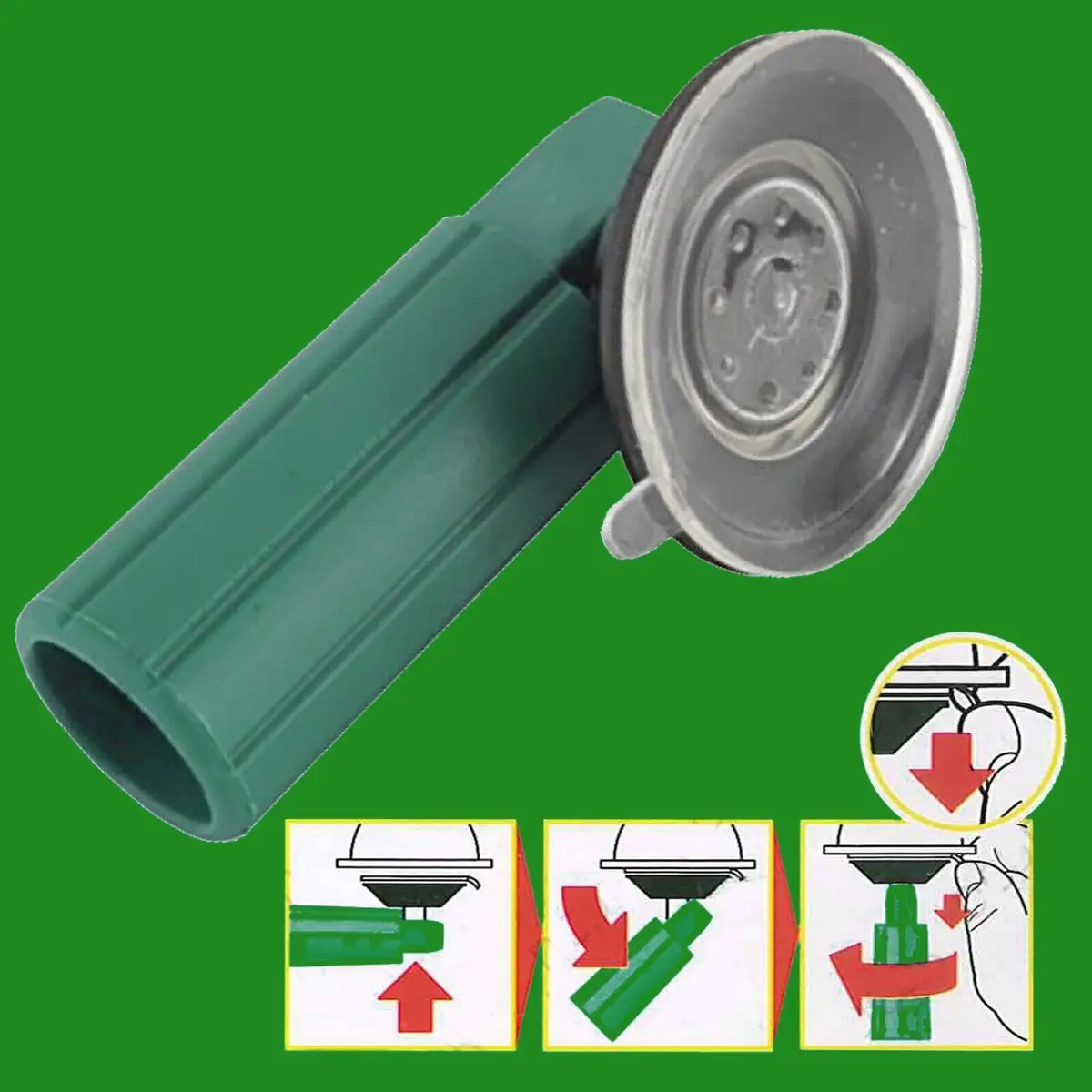 GU10 MR16 LED Halogen Light Bulb Lamp Remover Removing Suction Grip Tool
