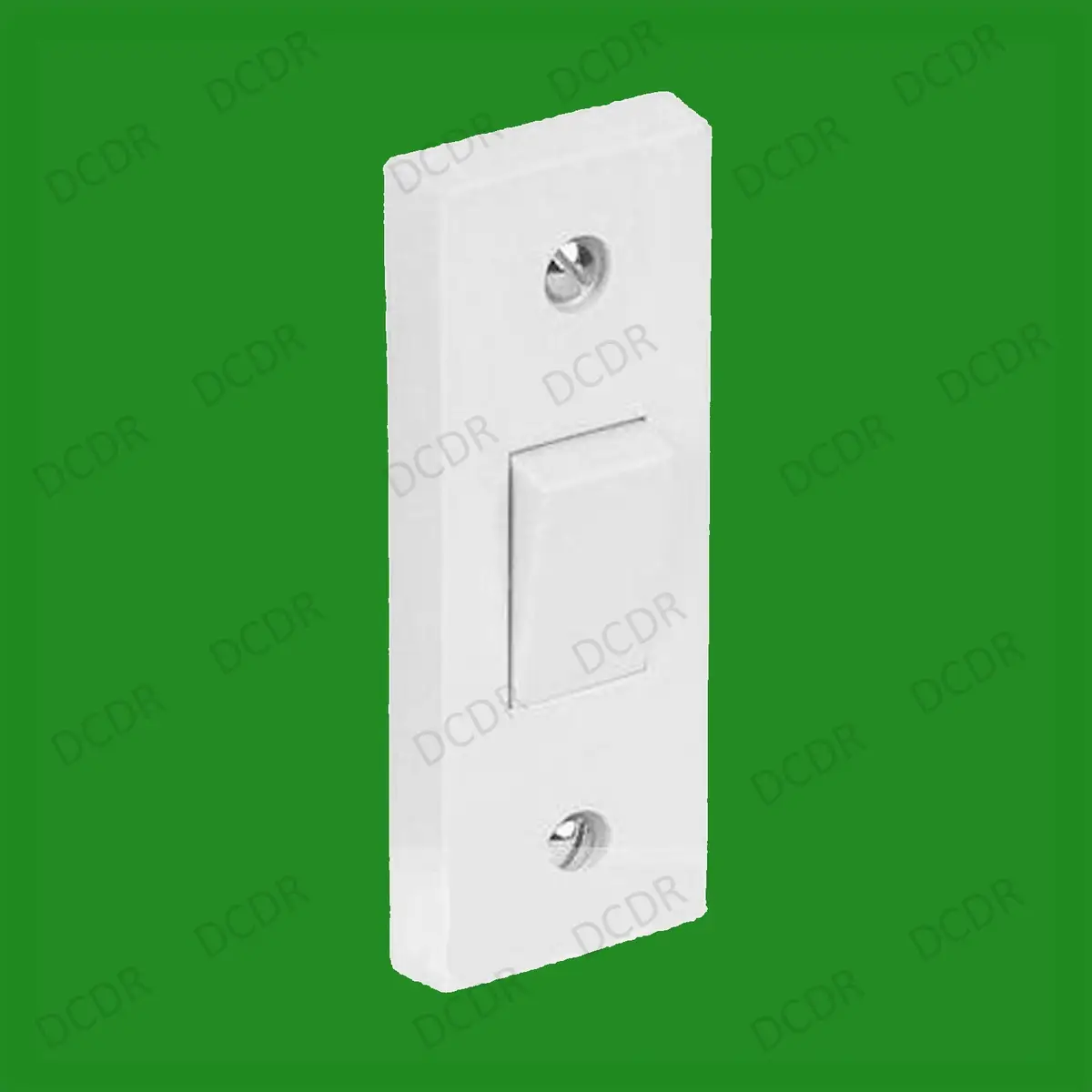 White 1 Gang 2 Way 10A  Architrave Light Rocker Wall Switch BS60669-1 Compliant - image 2 | Free standard UK delivery included | Discount Quality Products