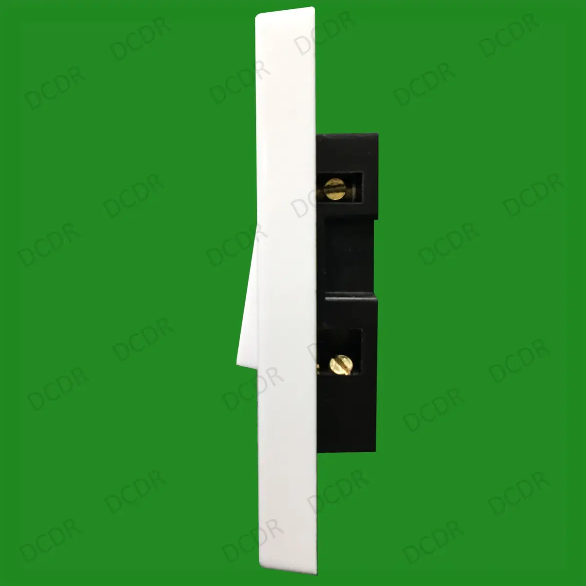 White 1 Gang 2 Way 10A  Architrave Light Rocker Wall Switch BS60669-1 Compliant - image 5 | Free standard UK delivery included | Discount Quality Products